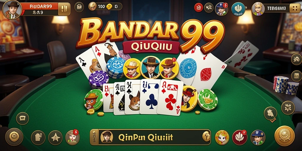 Tampilan gameplay seru QiuQiu di BANDAR99