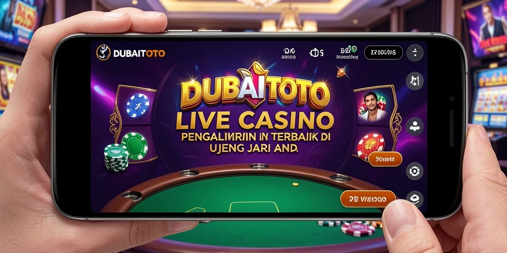 Tampilan gameplay Live Casino yang menegangkan dan interaktif di DUBAITOTO.