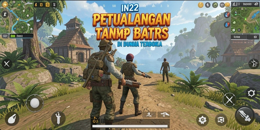 Tampilan gameplay <strong>IN22</strong> yang memukau dalam dunia terbuka.