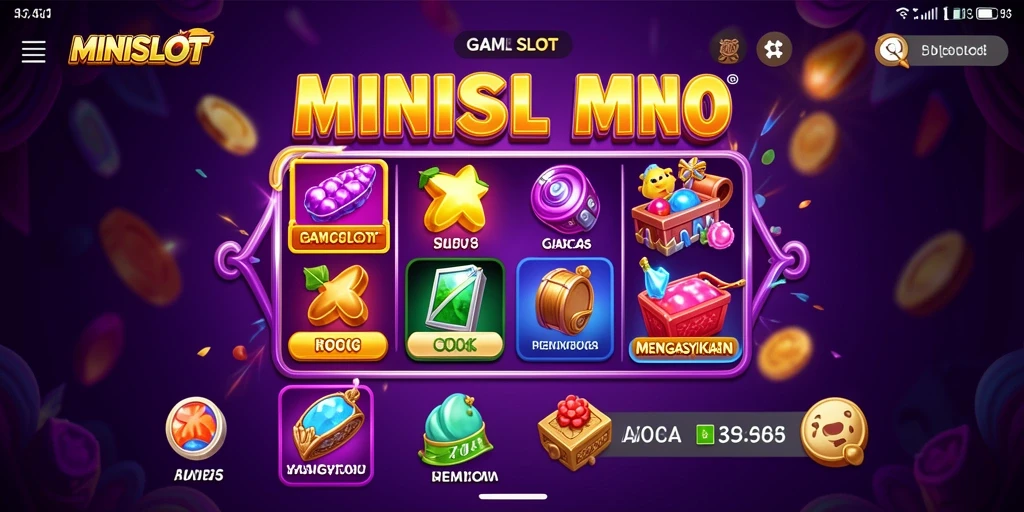 Tampilan gameplay seru dan interaktif di MINISLOT.