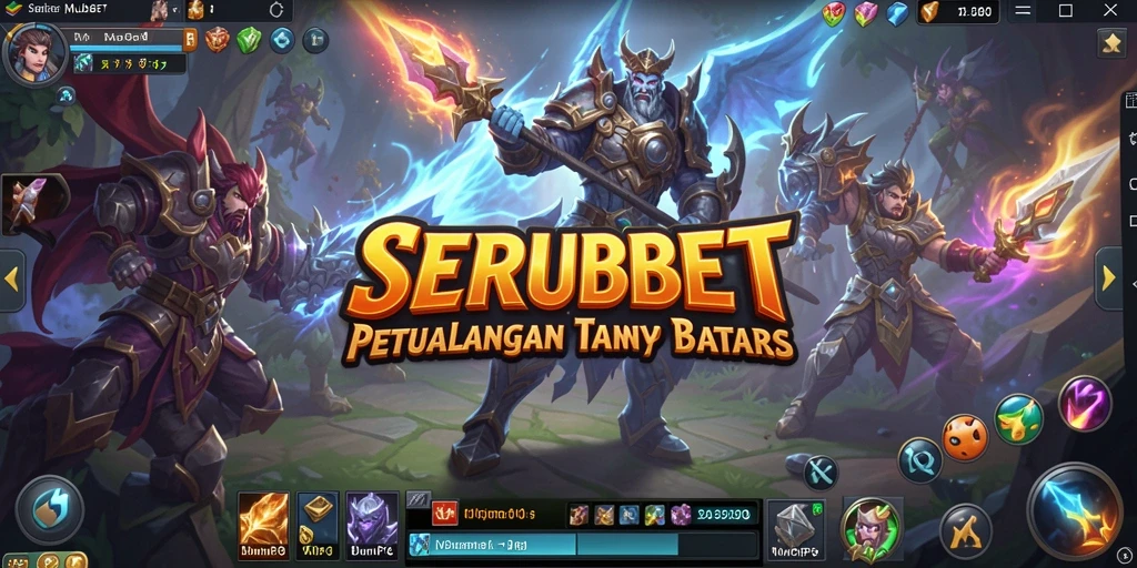 Tampilan gameplay <strong>SERUBET</strong> yang menakjubkan di dunia MMORPG.